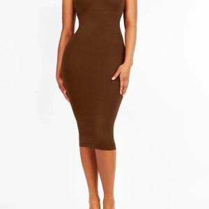Shapewear Eco-Friendly Sculpting Midi Dress Set